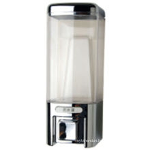 Elegant 480ml Silver Plastic Liquid Hotel Soap Dispenser